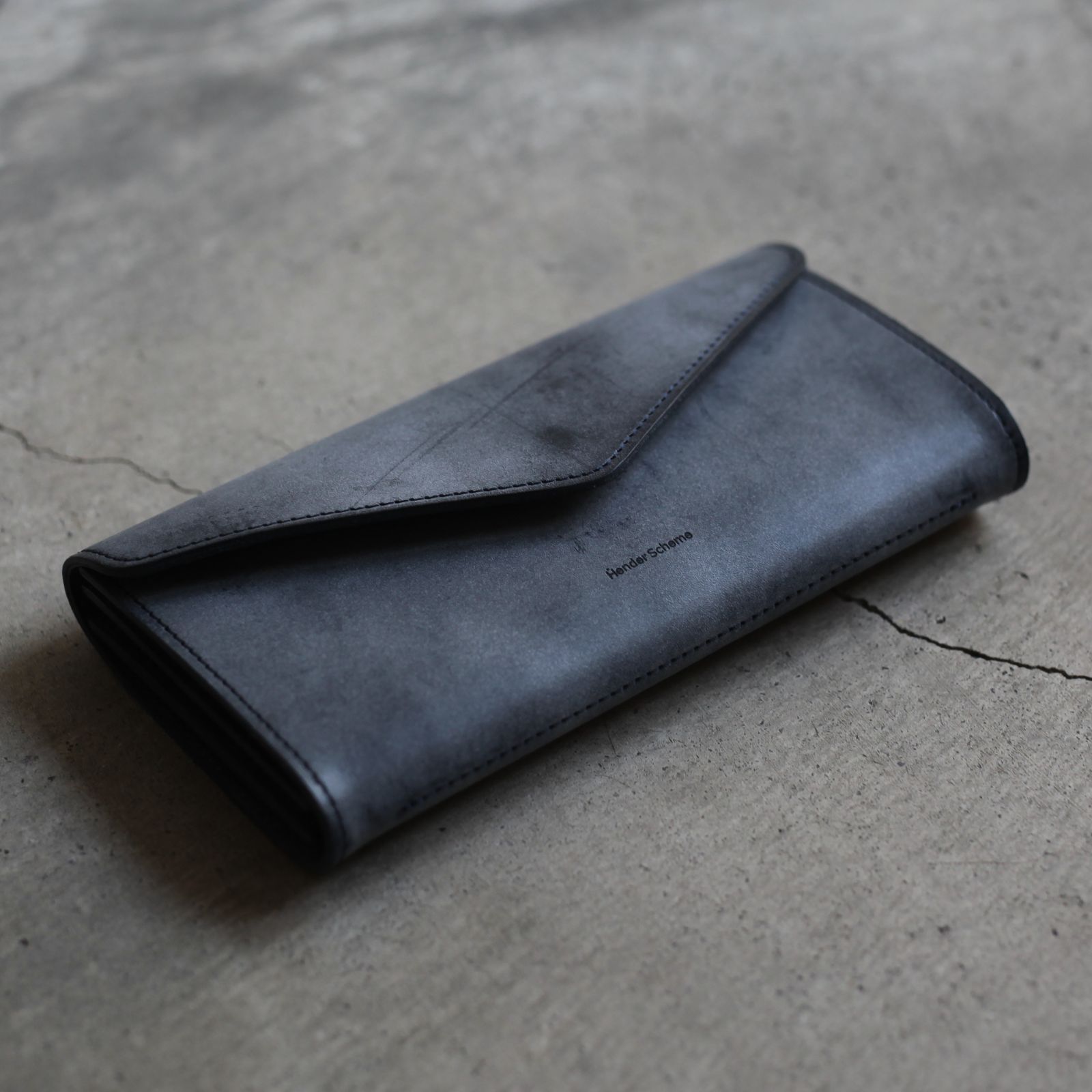 Hender Scheme - 【残りわずか】Half Folded Wallet(NAVY