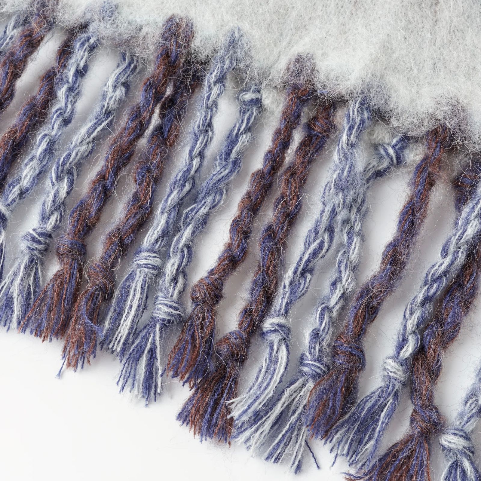 【残り一点】Gradient Jacquard Knit Scraf