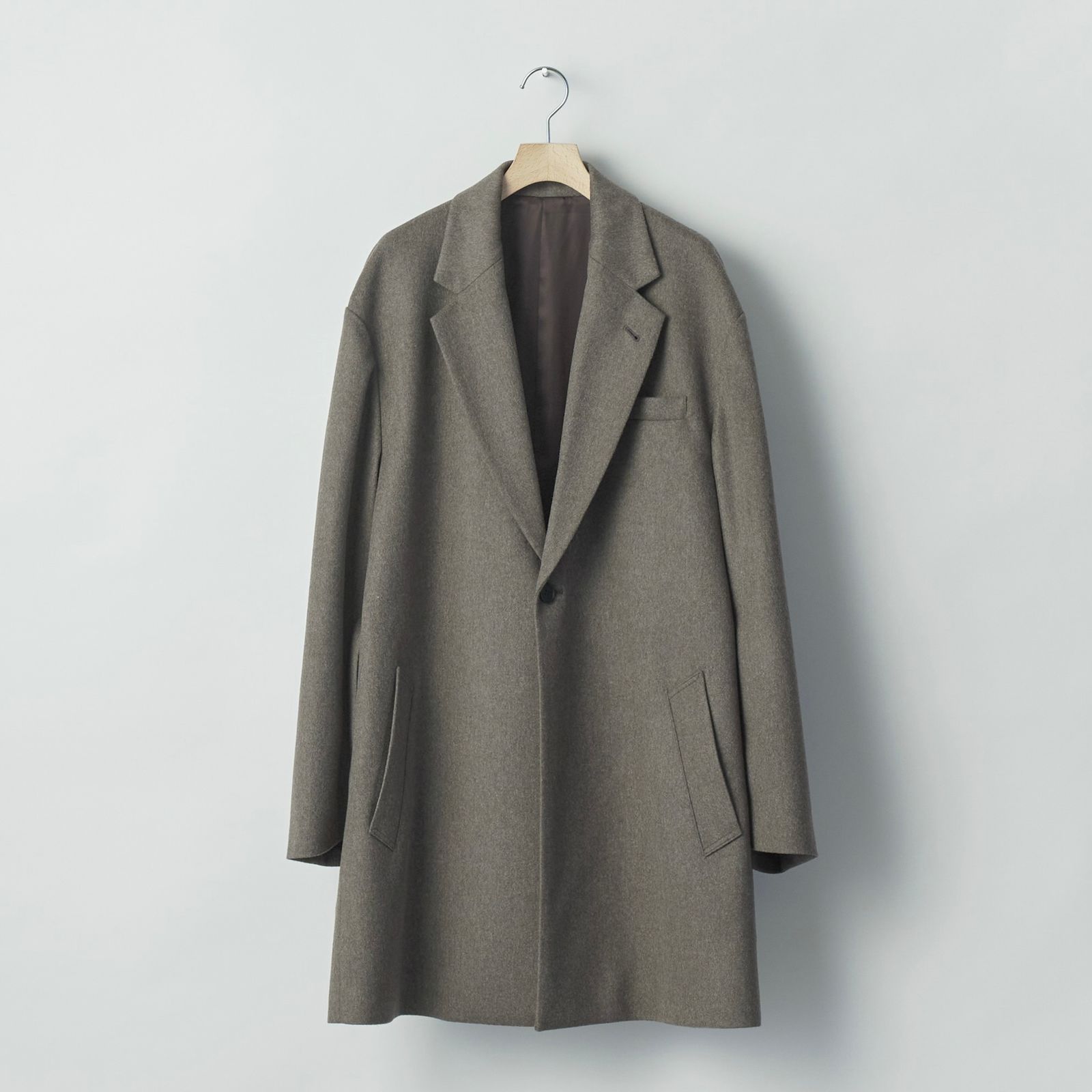 【残り一点】Wool Doeskin Half Coat