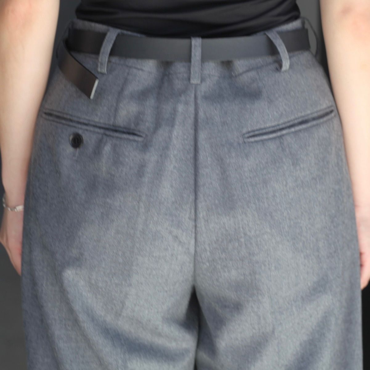 【残り一点】Wool Loose Trousers