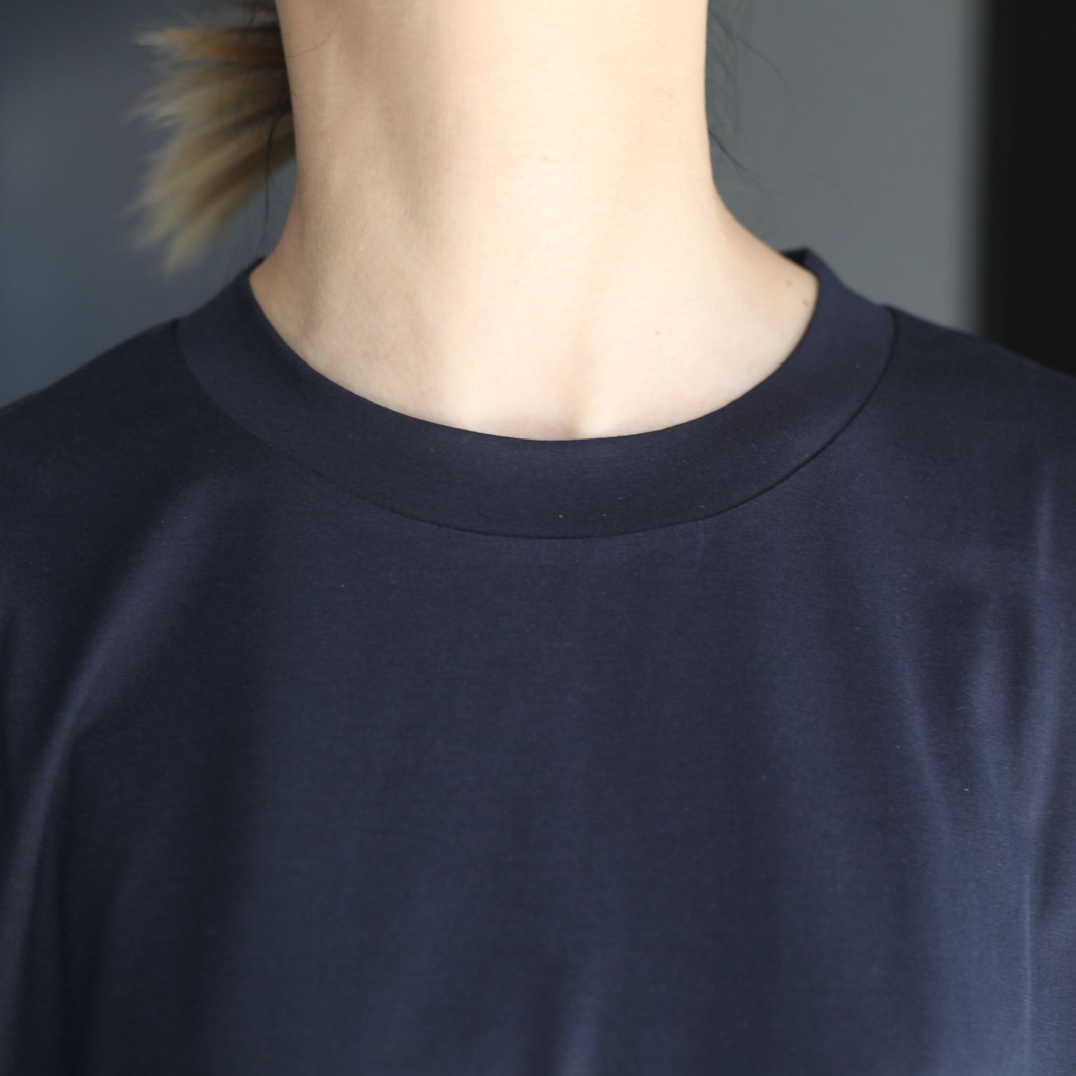 【残り一点】Suvin60/2 Oversized Long-Sleeve T-shirt