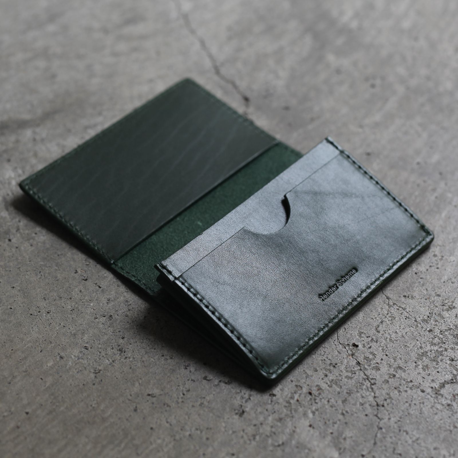 hender scheme folded card case black 未使用 Hender Scheme - 【残りわずか】Folded Card Case(BLACK