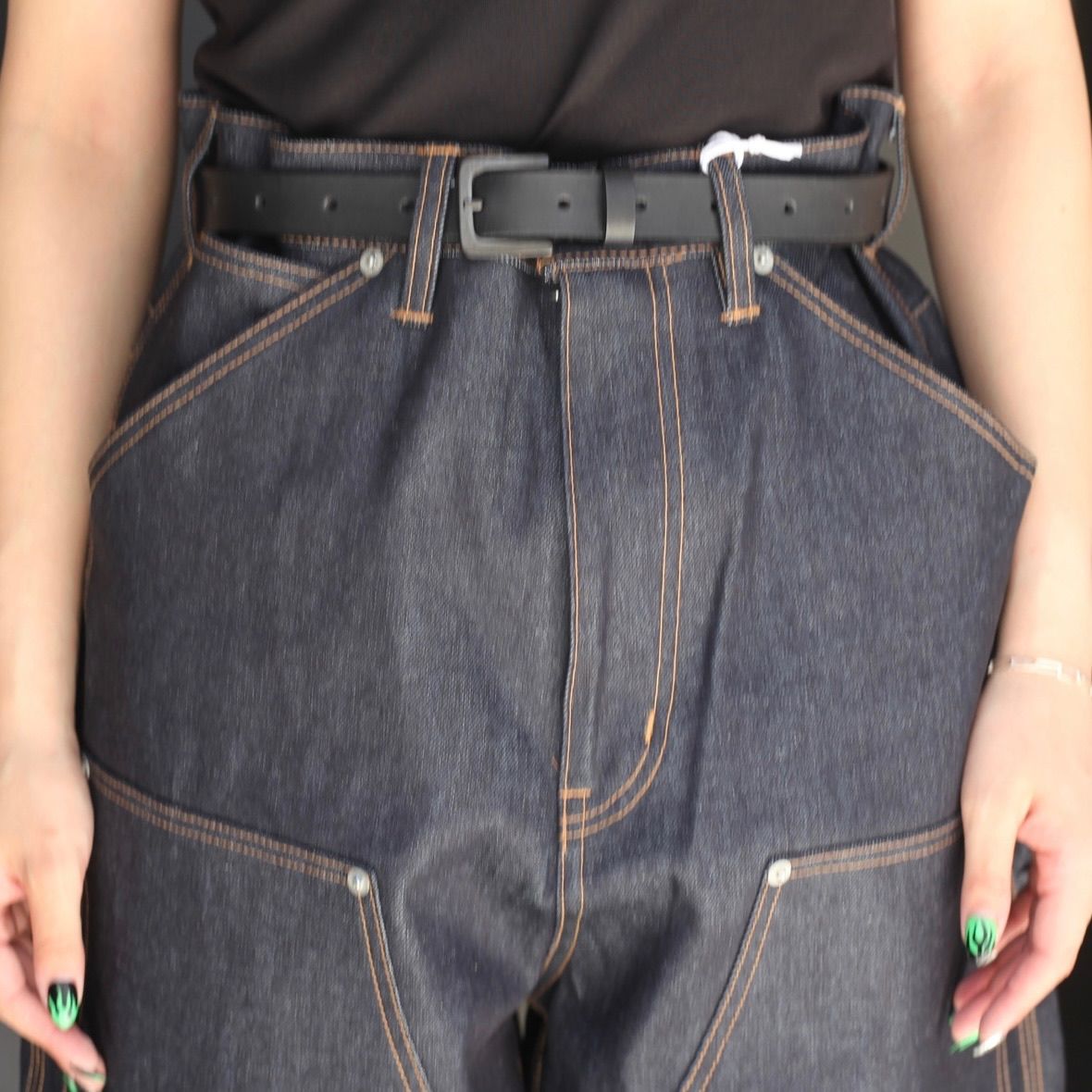 【残り一点】Rigid Painter Denim Wide Pants