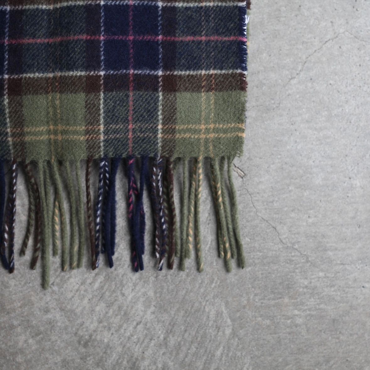 【残り一点】Tartan Lambswool Scarf