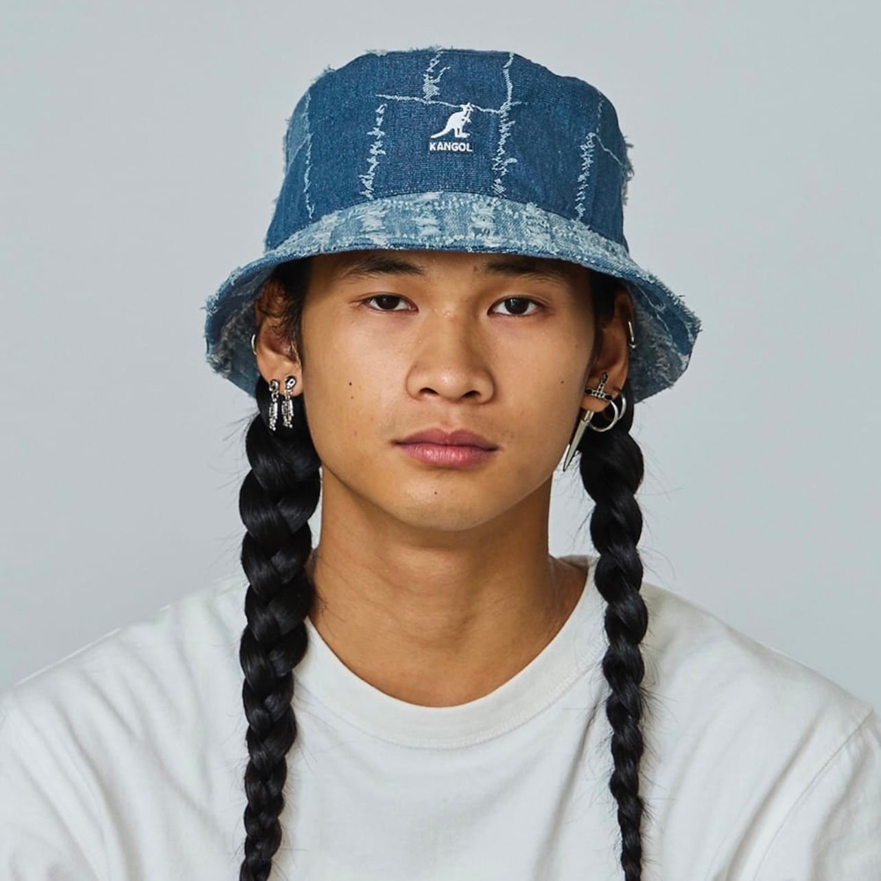 【残り一点】Denim Mashup Bucket