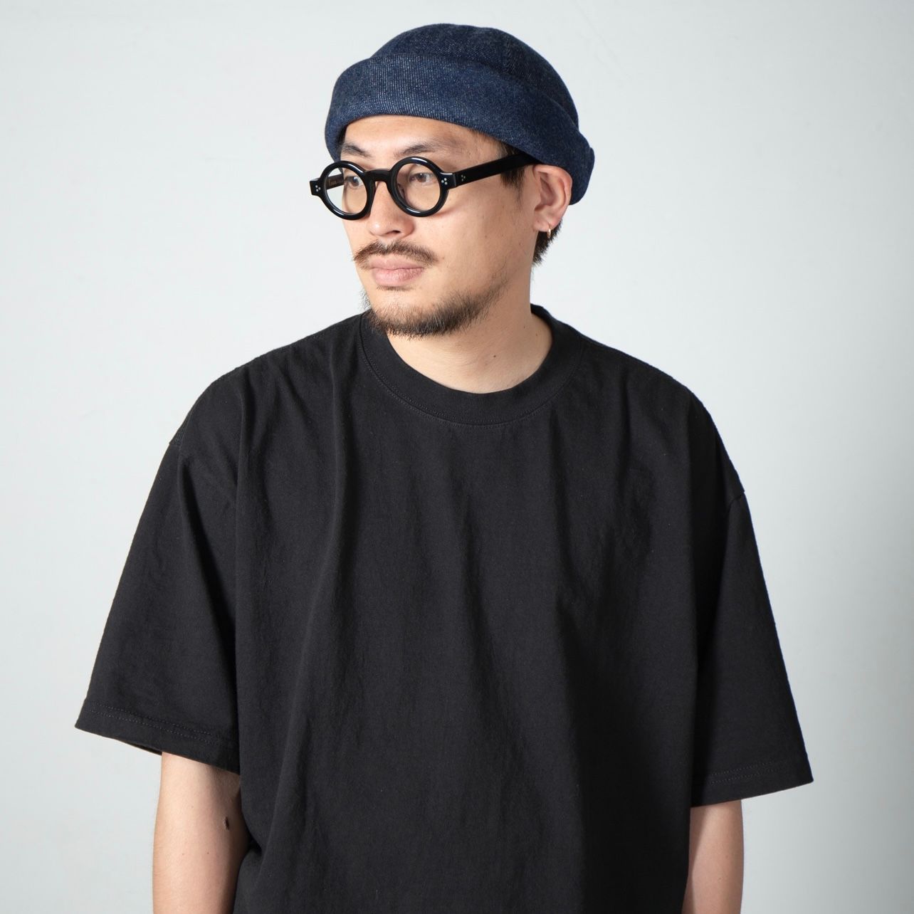 【残り一点】Denim Roll Cap