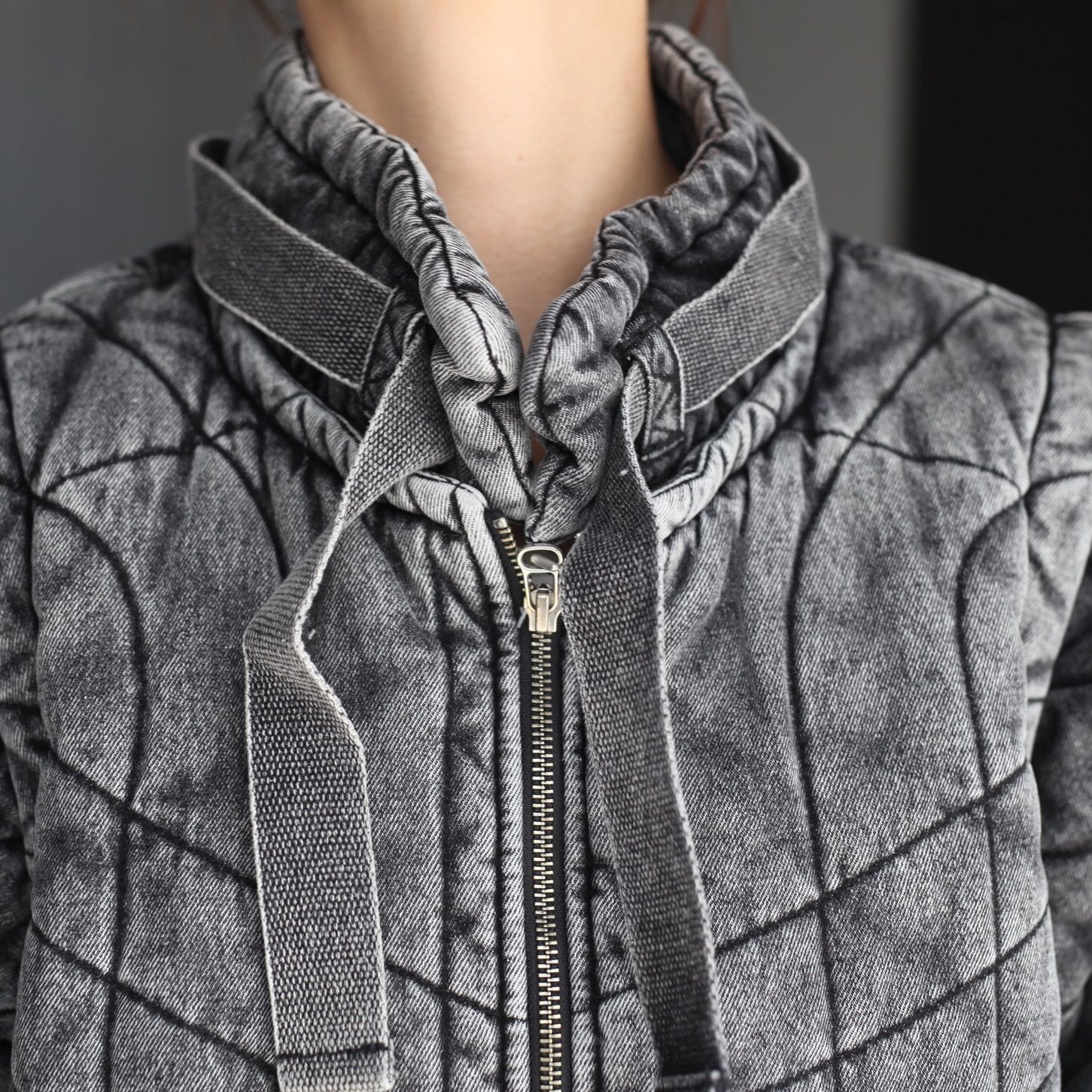 【残り一点】Denim Puff Jacket