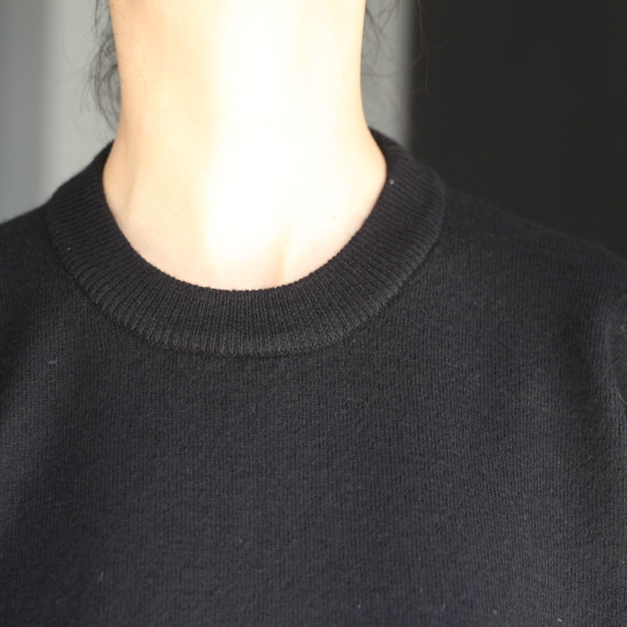 UNIVERSAL PRODUCTS - 【残り一点】Felted Merino Wool Crew Neck