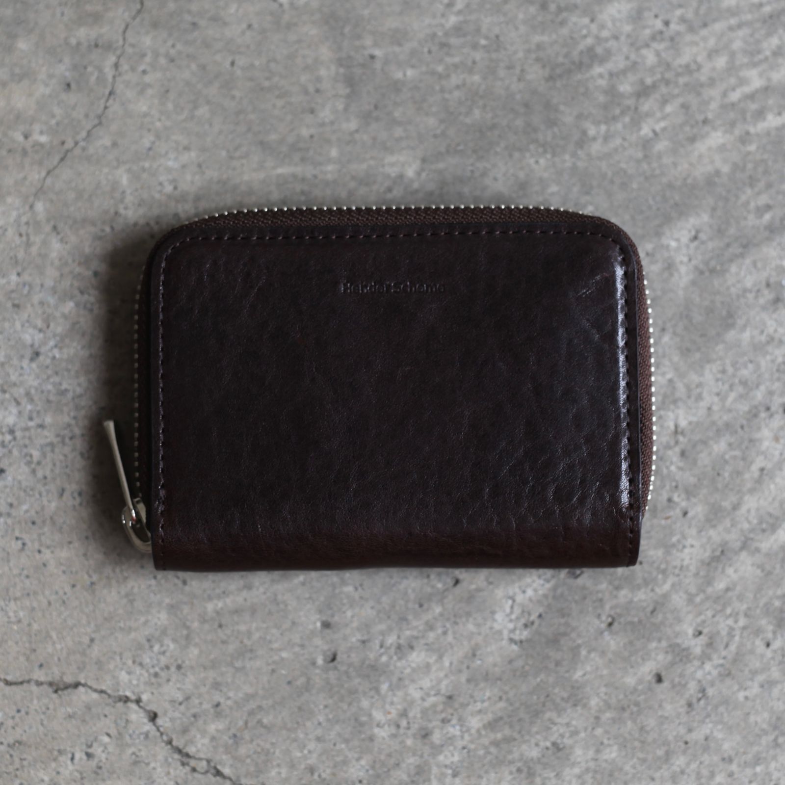【残りわずか】Zip Key Purse(CHOCO)