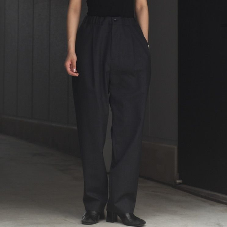 ATON - 【残りわずか】Wool Tropical Tapered Easy Pants | ACRMTSM 