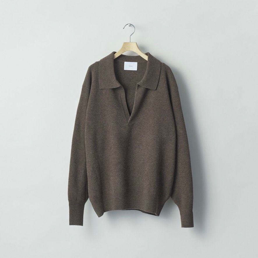 【残りわずか】Extra Fine Wool Knit Skipper