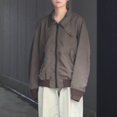 【残り一点】ピグメントダイジップブルゾン