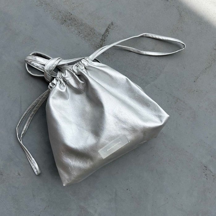 【再販売通知受付可能】Vegan Leather 2way Purse Small Shoulder Bag