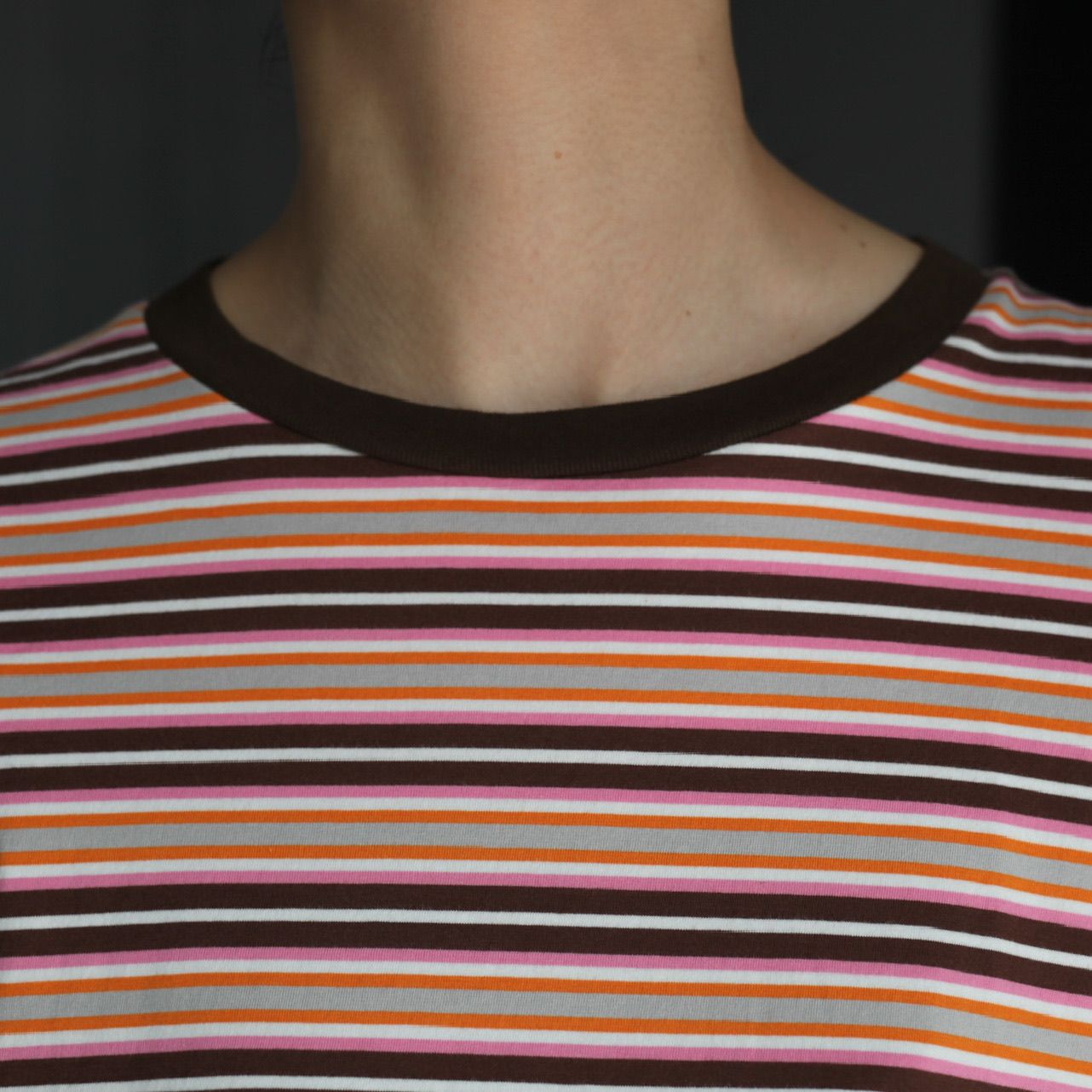 【残り一点】36G Multi Border L/S Tee