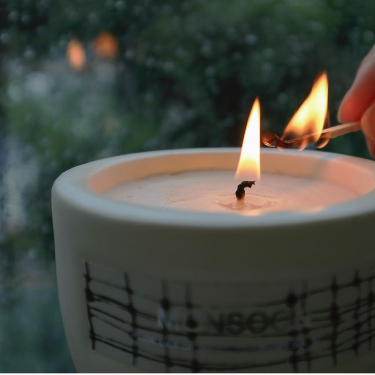 【残りわずか】Scented Object Candle(MONSOON)