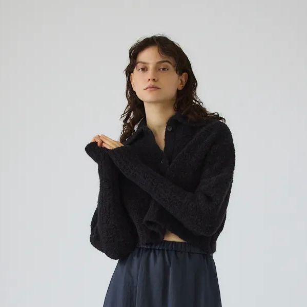 【残り一点】Boucle Short Knit
