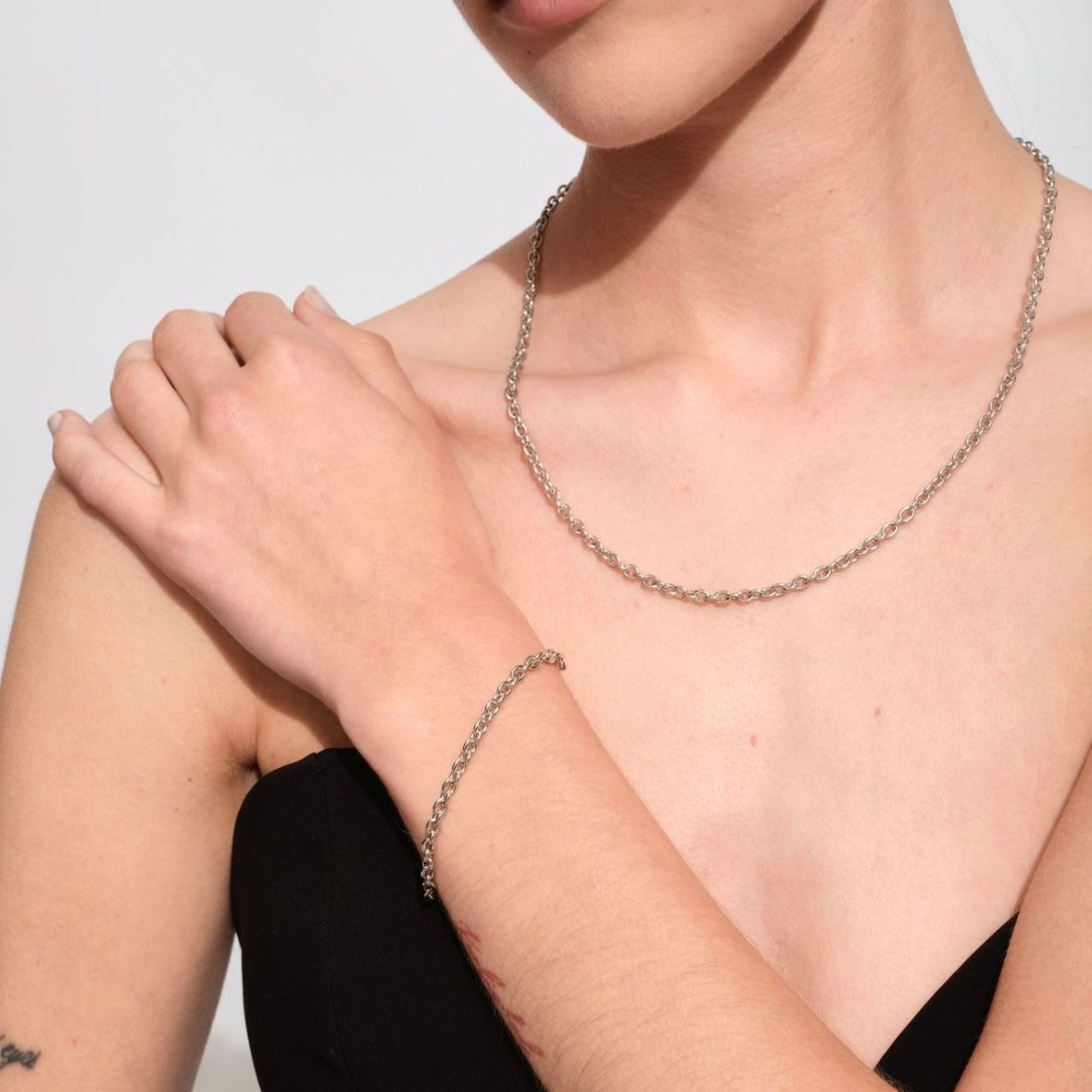 【残り一点】Ada Chain Slim(SILVER)