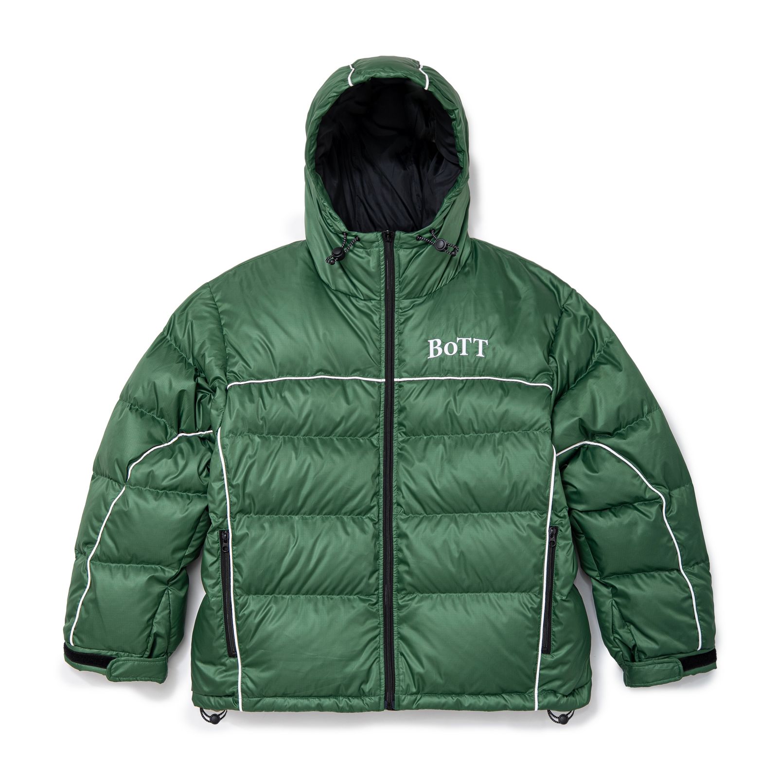 【残り一点】B Logo Hooded Down Jacket