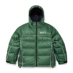 【残り一点】B Logo Hooded Down Jacket