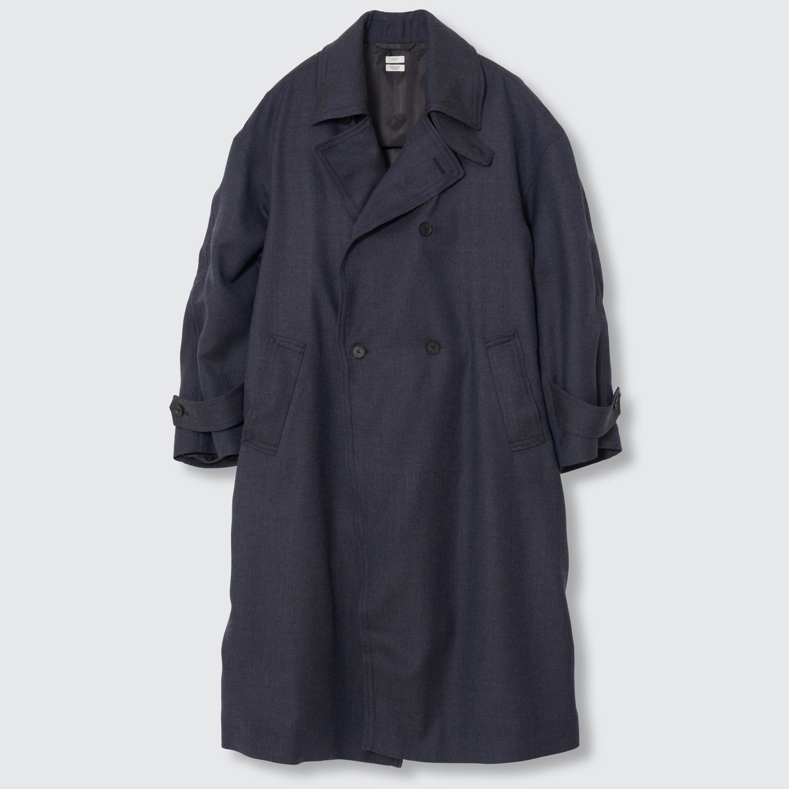 【残り一点】Sculptural Wired Double Breasted Over Coat