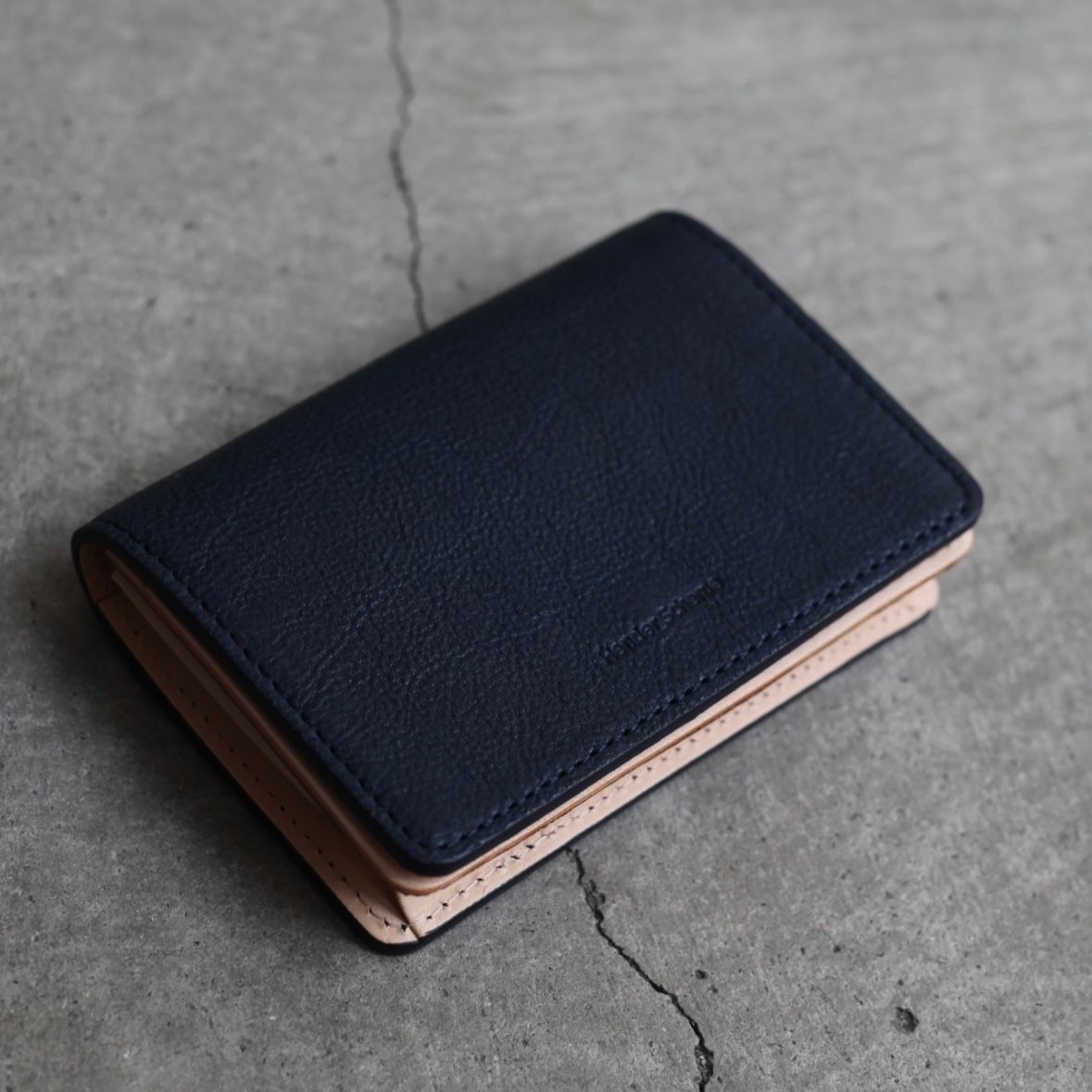 【残り一点】Multilayered Card Case(NAVY)