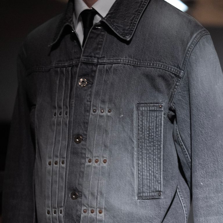 SOSHIOTSUKI - 【残りわずか】The BDH Denim Jacket(WASHED GREY 
