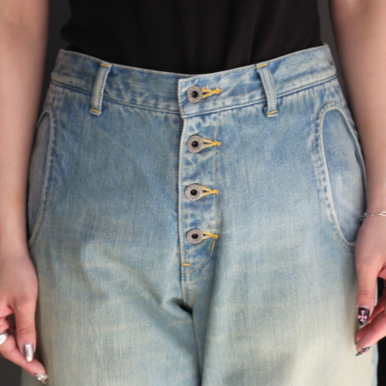 【残り一点】Warp Hole Denim