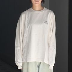 【残り一点】Washed Ordinary L/S Tee With No Effect