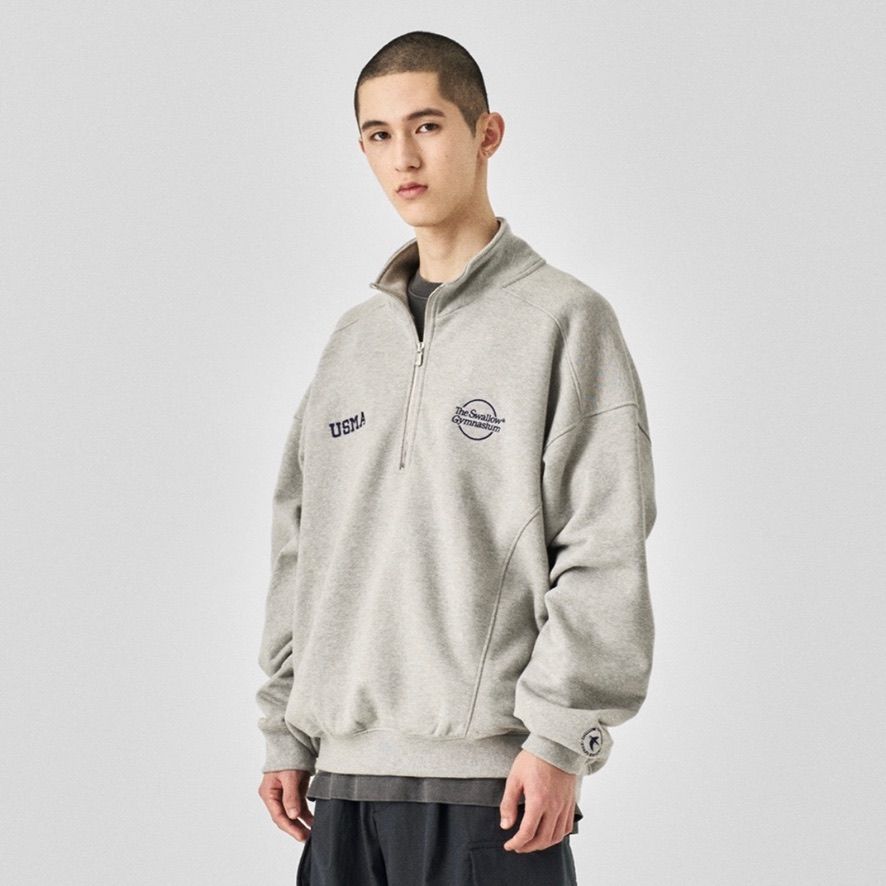 【残り一点】Gymnasium Quarter Zip Sweat