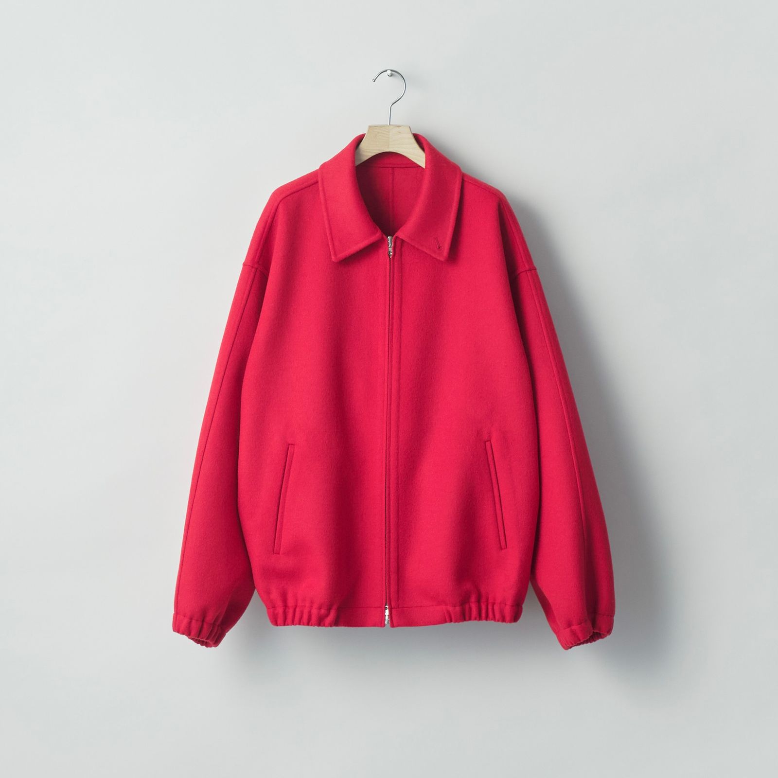 【残りわずか】W/CA Double Face Cloth Zip Jacket