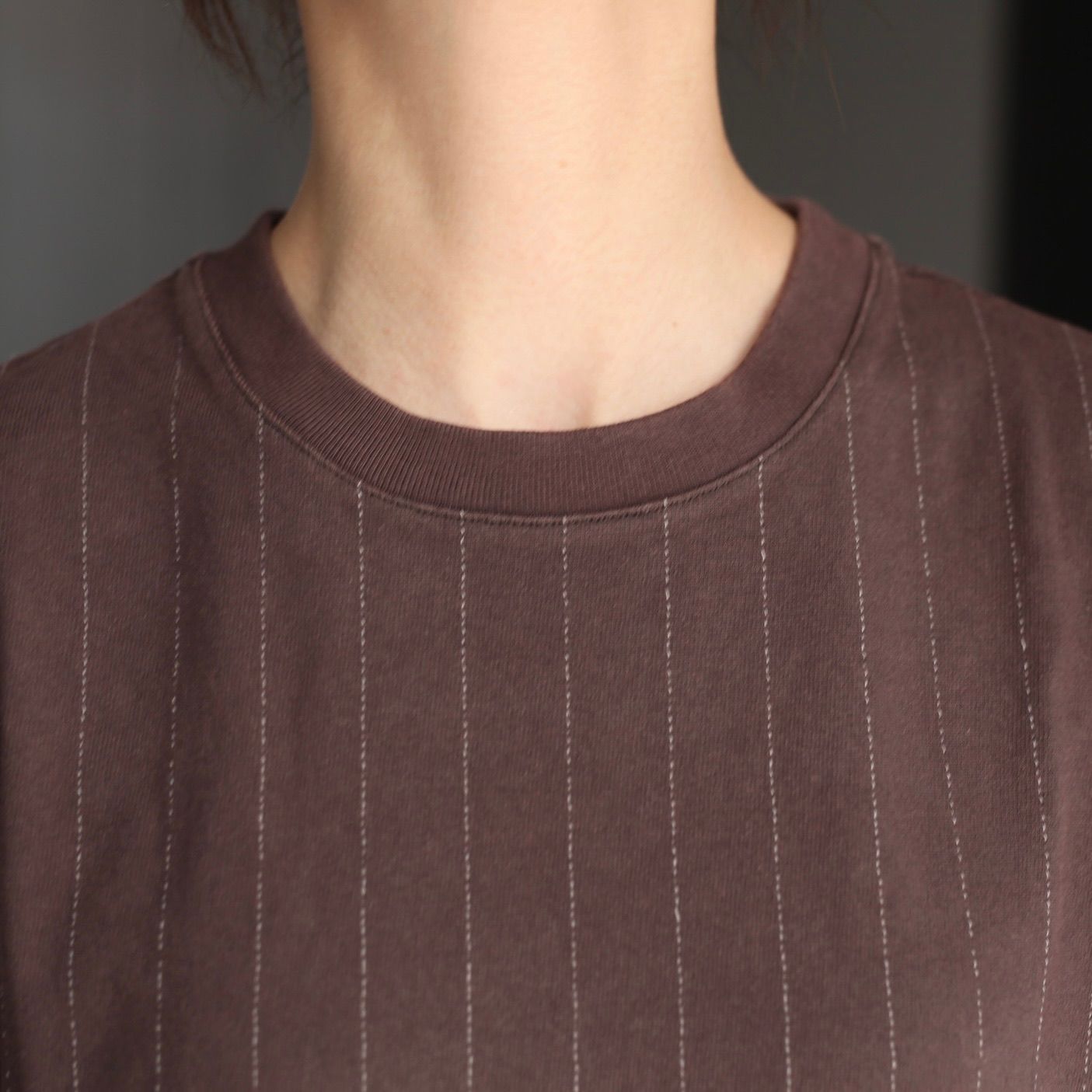 【残り一点】キルティングステッチビッグTEE