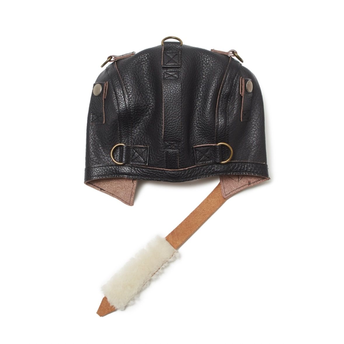 【残り一点】Leather Flight Cap