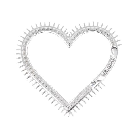 【残り一点】Spiky Heart Carabiner