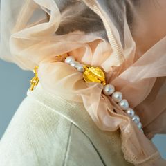 【お取り寄せ注文可能】Rose Petals Baroque Pearl Necklace