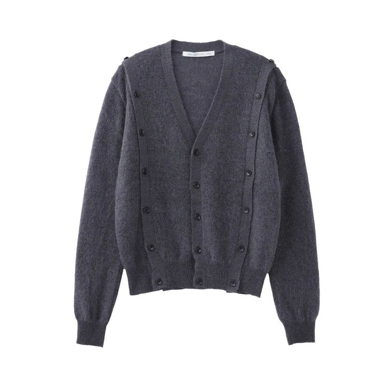 JOHNLAWRENCESULLIVAN - 【残り一点】Mohair Cardigan With Button 
