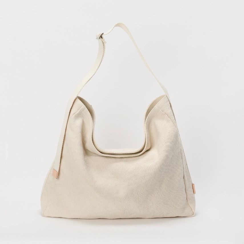 【残り一点】Square Shoulder Bag Big(NATURAL)