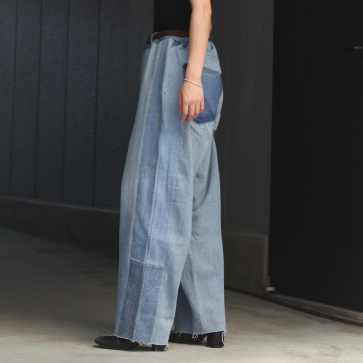 SEEALL - 【残り一点】Reconstructed Super Baggy Slacks Denim_3(L ...