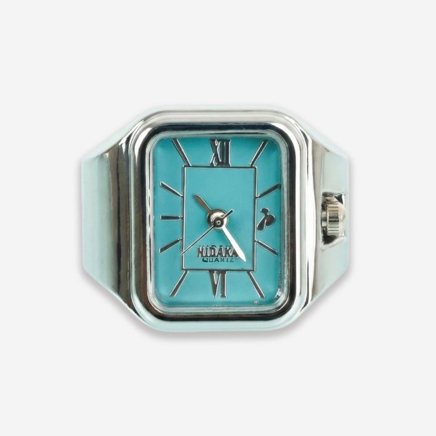 【残り一点】Legacy Ring Watch(SILVER×T-BLUE)