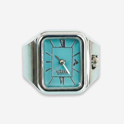 【残り一点】Legacy Ring Watch(SILVER×T-BLUE)