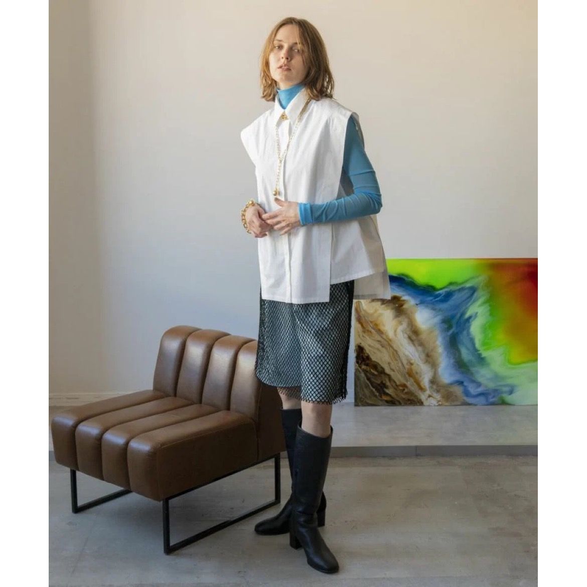 【残り一点】Power Mesh Top