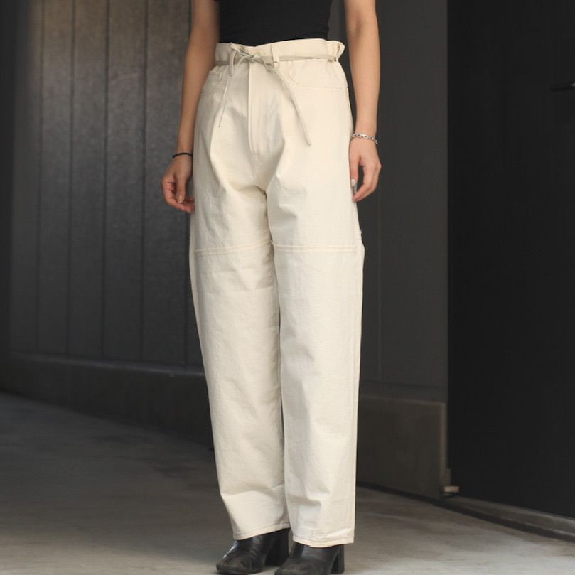 stein - 【残りわずか】5pk Leather Code Pants(OW) | ACRMTSM ONLINE