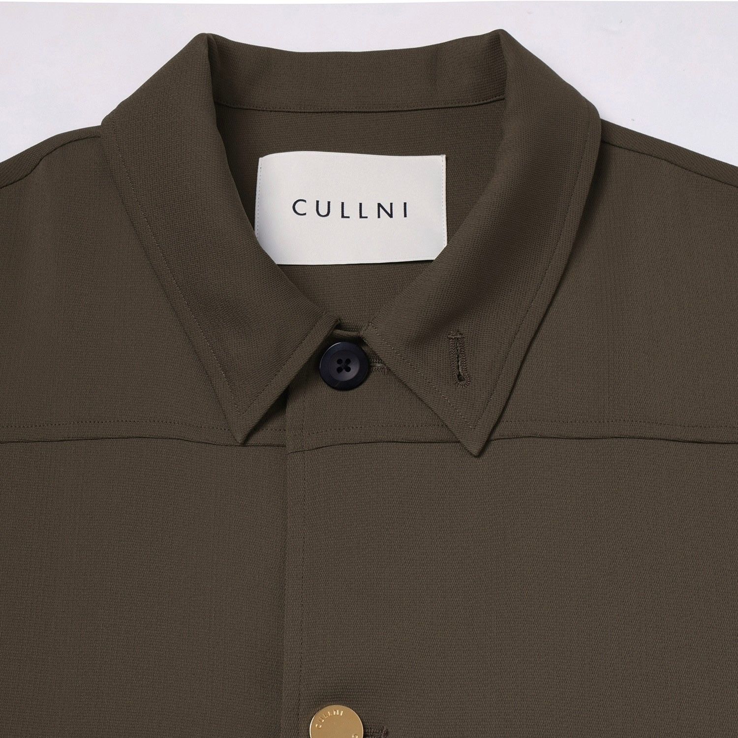 【残り一点】Dry Stretch Cloth Drawstring Shirt Jacket