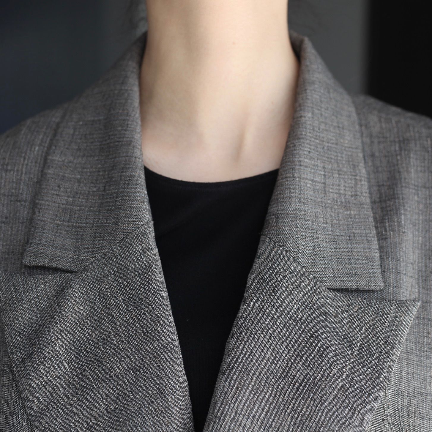 【残り一点】ダブルテーラードジャケット(POLYESTER/RAYON)