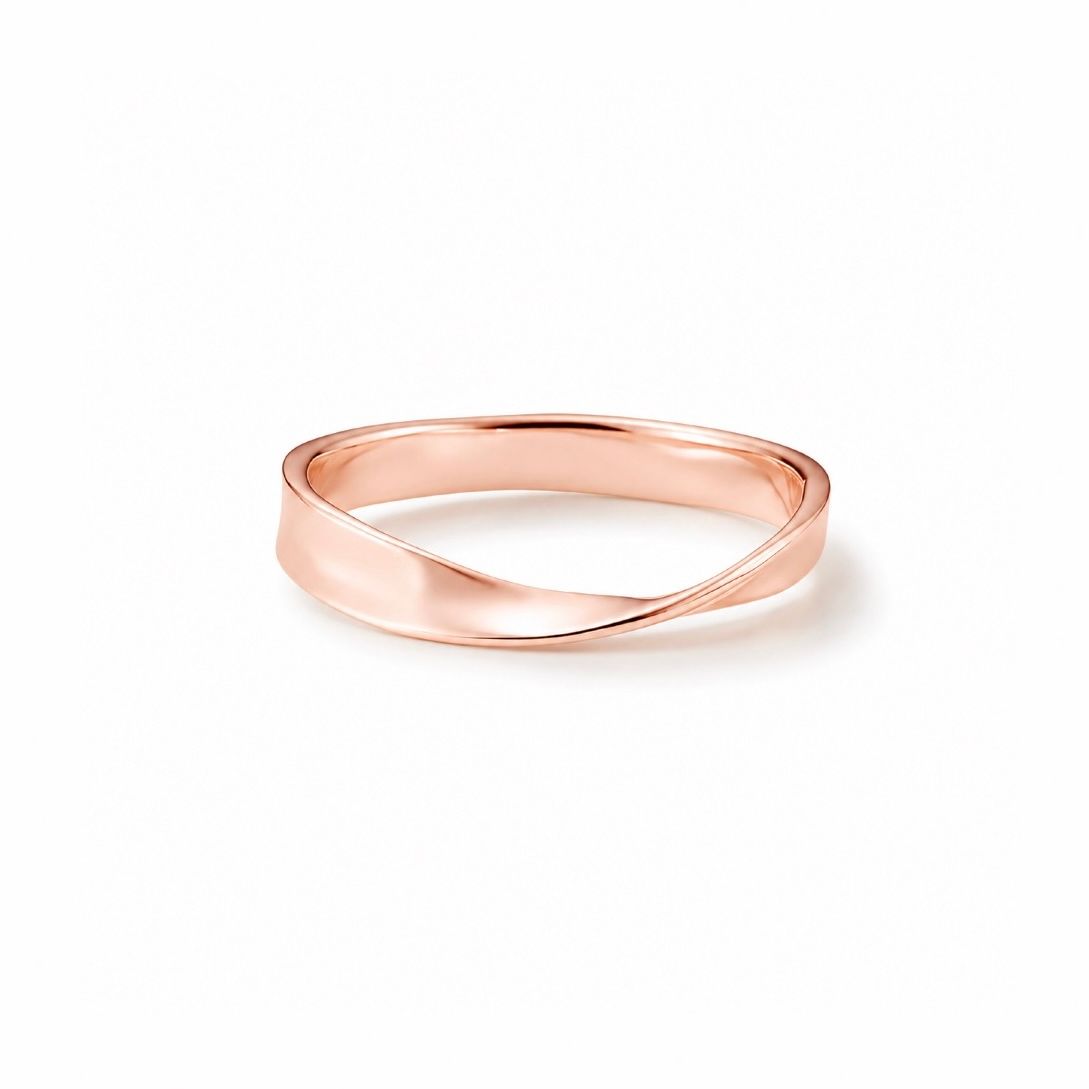 【お取り寄せ注文可能】Loop Ring M(K18 PINK GOLD)