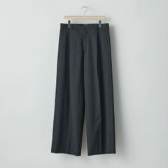 【残りわずか】Extra Wide Trousers(2/90 WOOL GABARDINE)