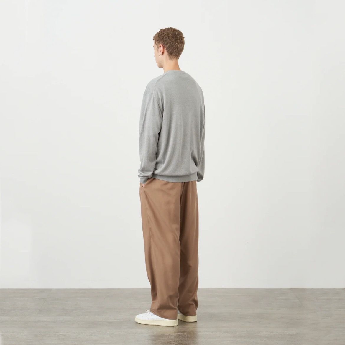 ATON - 【残り一点】Nidom Silk Wide Pants | ACRMTSM ONLINE STORE