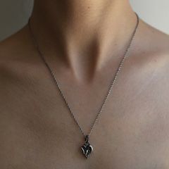 【残り一点】Stamp Heart Pendant(SILVER)