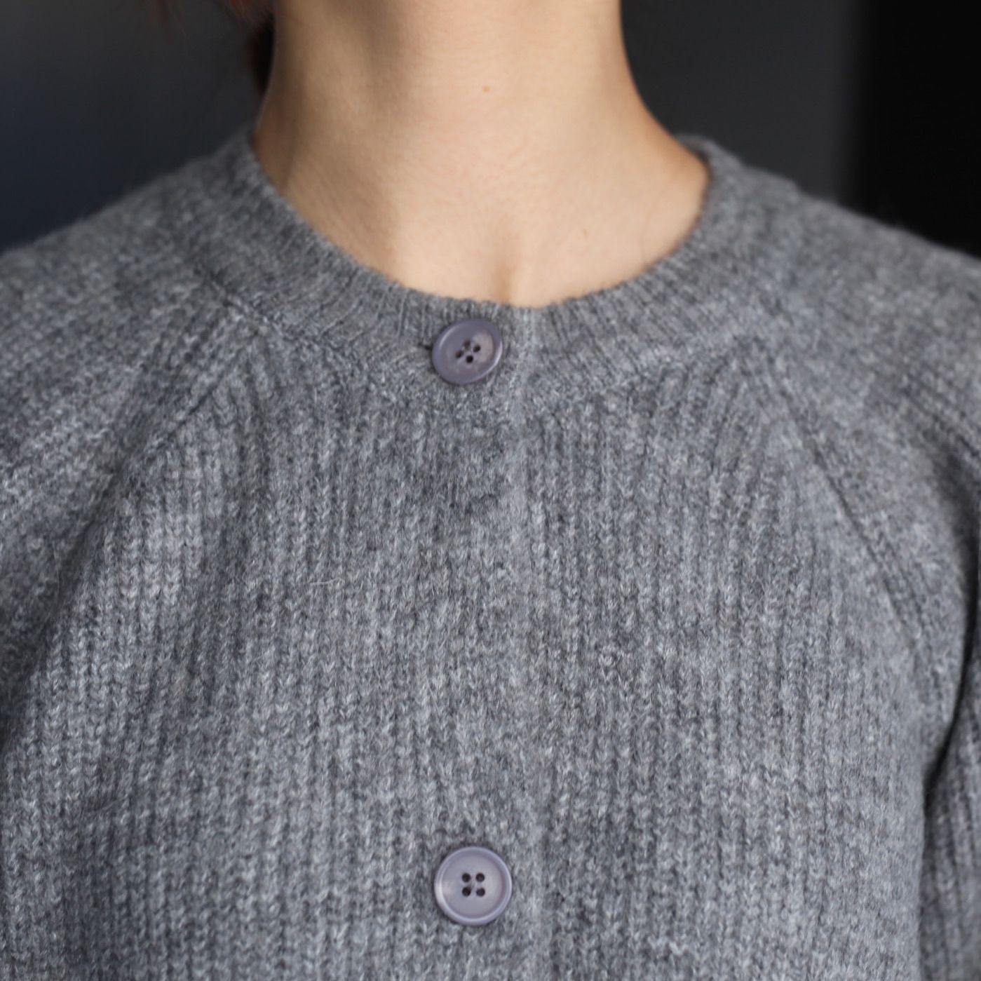 【残り一点】Poncho Like Raglan Knit C/D