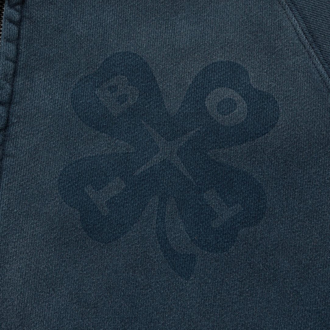 【残り一点】Washed Luckey Logo Zip Hoodie