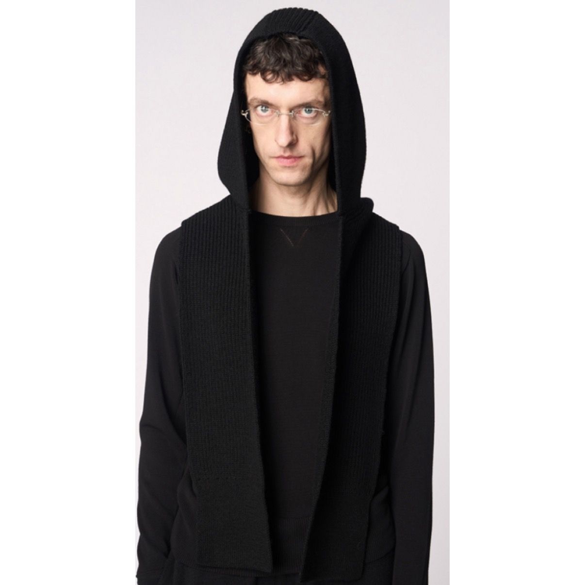 【残りわずか】Hooded Knit Scarf